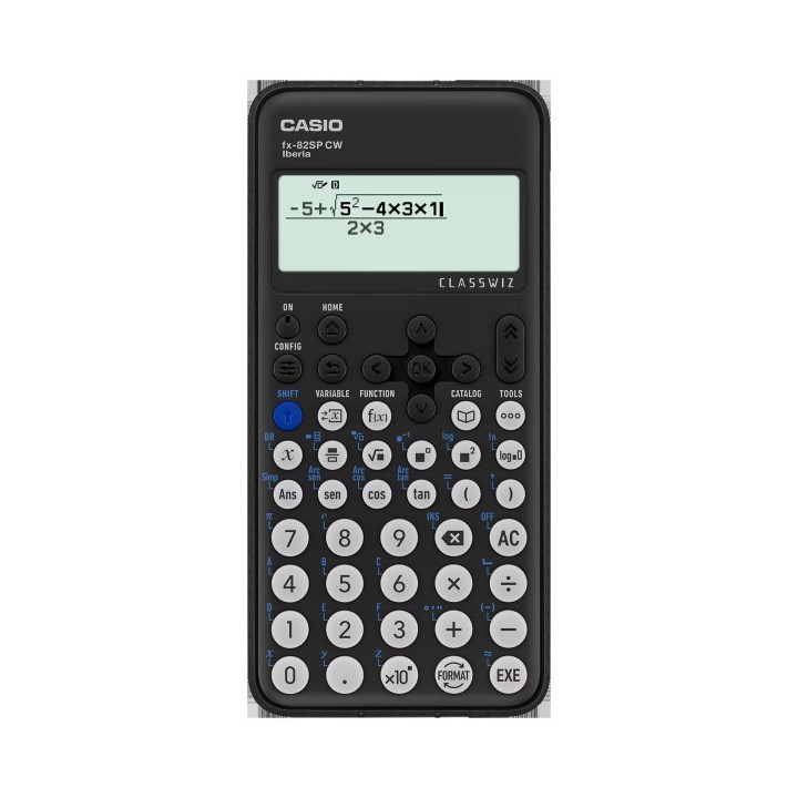 Casio Iberia Classwiz FX-82SP Calculadora Cientifica Pantalla LCD 12 Digitos - Mas de 300 Funciones - Simplificacion Fracciones