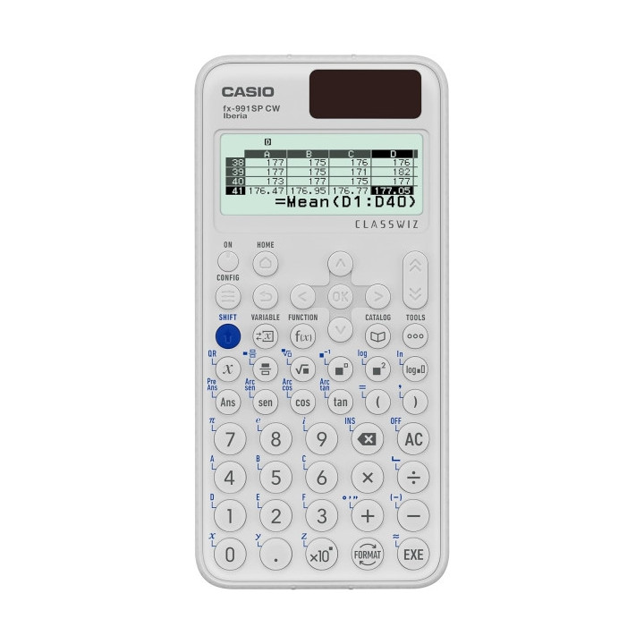 Casio Iberia Classwiz FX-991 SP Calculadora Cientifica Pantalla LCD 12 Digitos - Mas de 560 Funciones - Tapa Protectora - Color