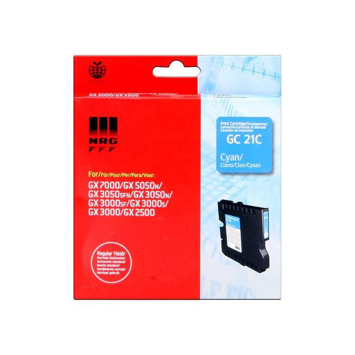 Ricoh GC21C Cyan Cartucho de Gel Original - 405533