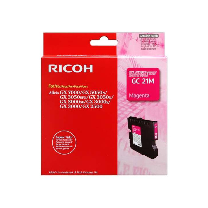 Ricoh GC21M Magenta Cartucho de Gel Original - 405534