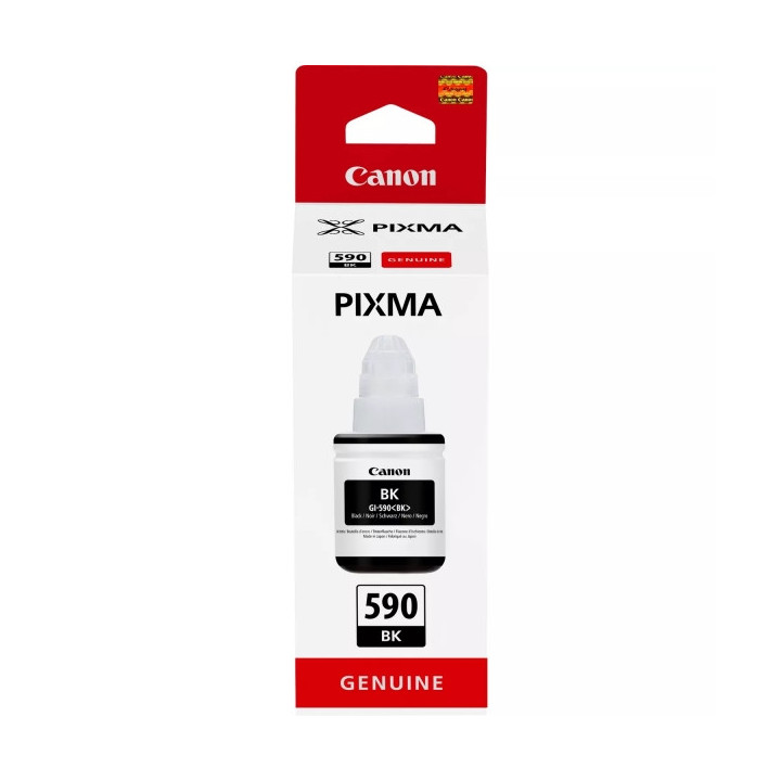 Canon GI590 Negro Botella de Tinta Original - GI590BK/1603C001