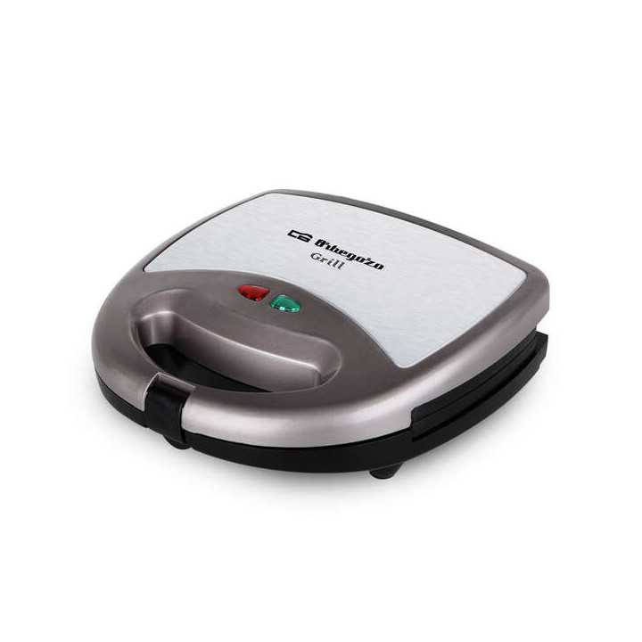 Orbegozo 2500 Grill Saludable - Cocina sin Grasas - Superficie Antiadherente - Facil Limpieza - Multifuncionalidad - Potencia 8