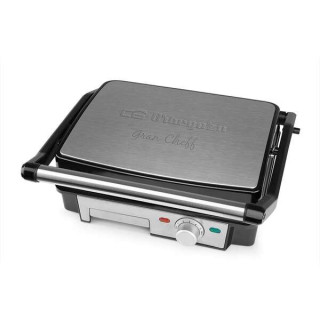 Orbegozo 4570 Grill Multifuncional - Cocina sin Aceite con Potencia de 2200W - Superficie Antiadherente y Placas Abatibles 180?