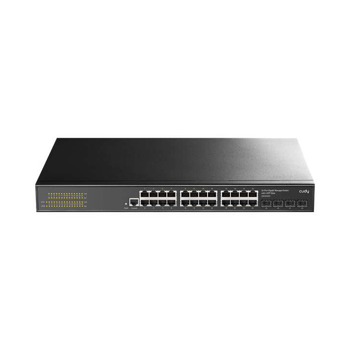Cudy GS2024S2 Switch Gigabit de 24 Puertos con 4 Puertos Gigabit SFP