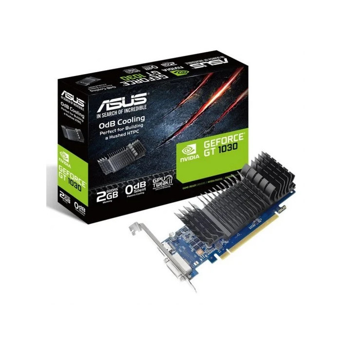 Asus GeForce GT 1030 Silent Tarjeta Grafica 2GB GDDR5 NVIDIA