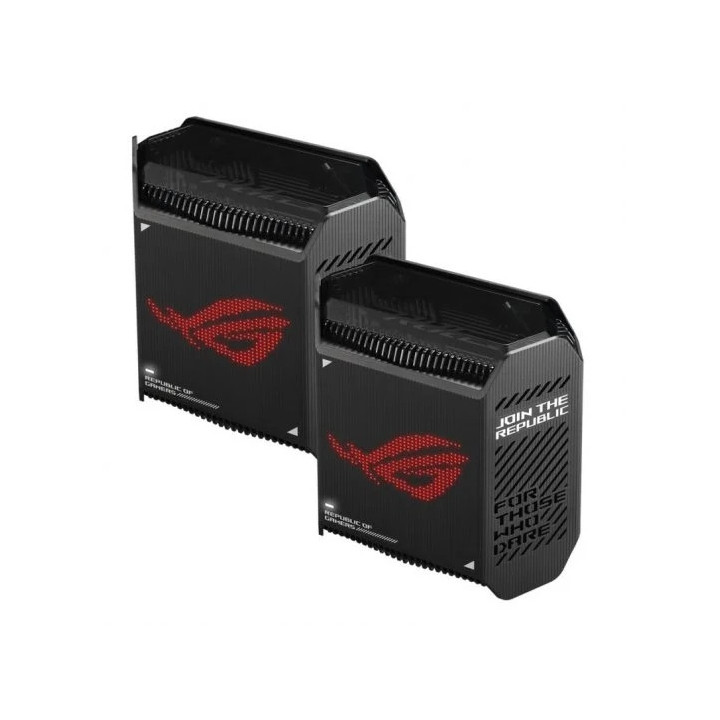 Asus ROG Rapture GT6 Pack 2 Unidades Router WiFi Mesh AX10000 Tri-Banda MU-MIMO - Color Negro