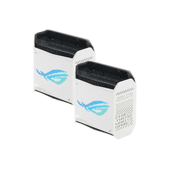 Asus ROG Rapture GT6 Pack 2 Unidades Router WiFi Mesh AX10000 Tri-Banda MU-MIMO - Color Blanco