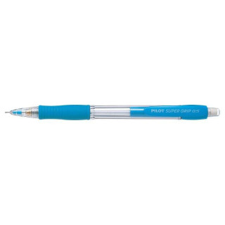 Pilot Portaminas SuperGrip H185 - Trazo 0.5mm - Mina HB - Cuerpo Azul Claro