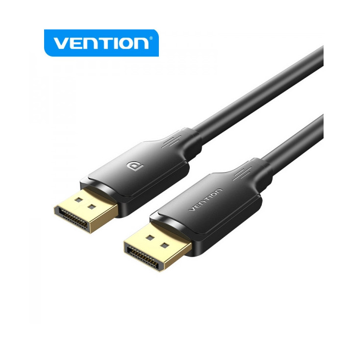 Vention Cable DisplayPort Macho a DisplayPort Macho 4K - 3m - Color Negro