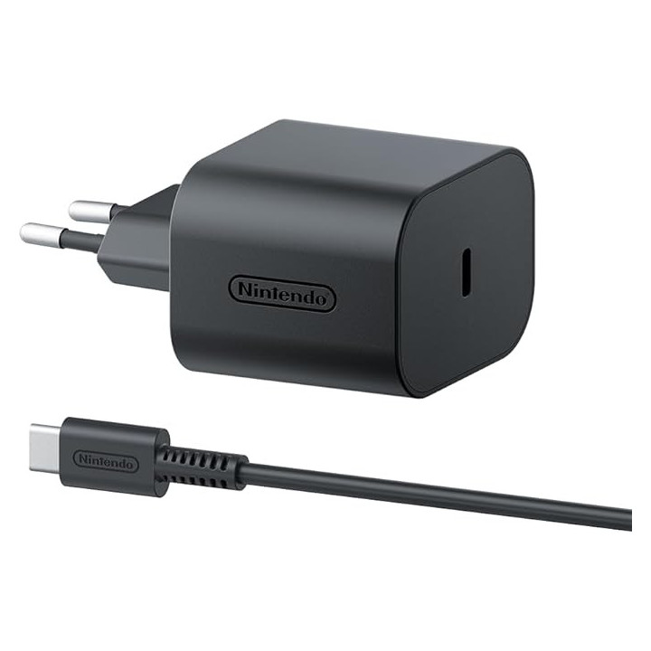 Nintendo Adaptador de Corriente Nintendo Switch 2 - Longitud de Cable 1.5m