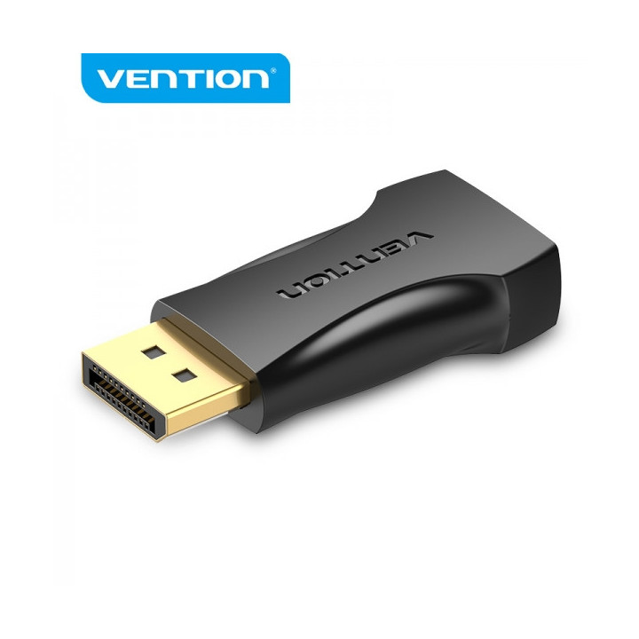 Vention Adaptador DisplayPort 1.2 Macho a HDMI 2.0 Hembra 4K - Color Negro