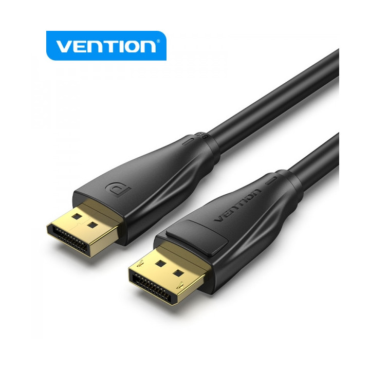 Vention Cable Displayport Macho a Displayport Macho 1.4 8K - 3m - Color Negro