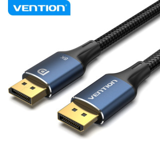 Vention Cable DisplayPort 1.4 8K Trenzado - 1.5 Metros - Resolucion 8K@60Hz - 4K@144Hz - HDR - Compatible FreeSync/G-Sync - Col