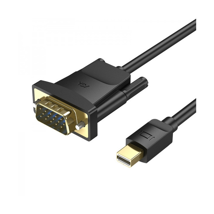 Vention Cable Mini DP Macho a VGA Hembra - 2m - Color Negro