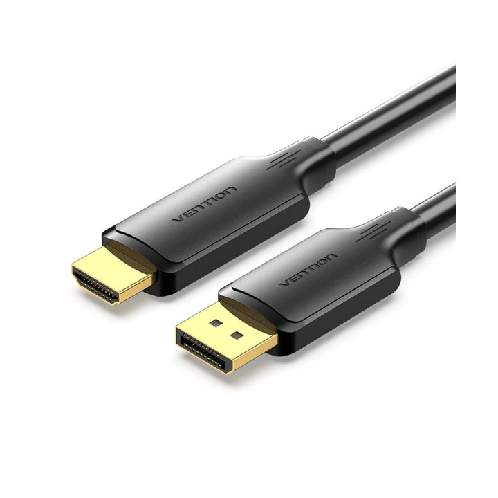 Vention Cable DisplayPort Macho a HDMI 4K - 3m - Color Negro