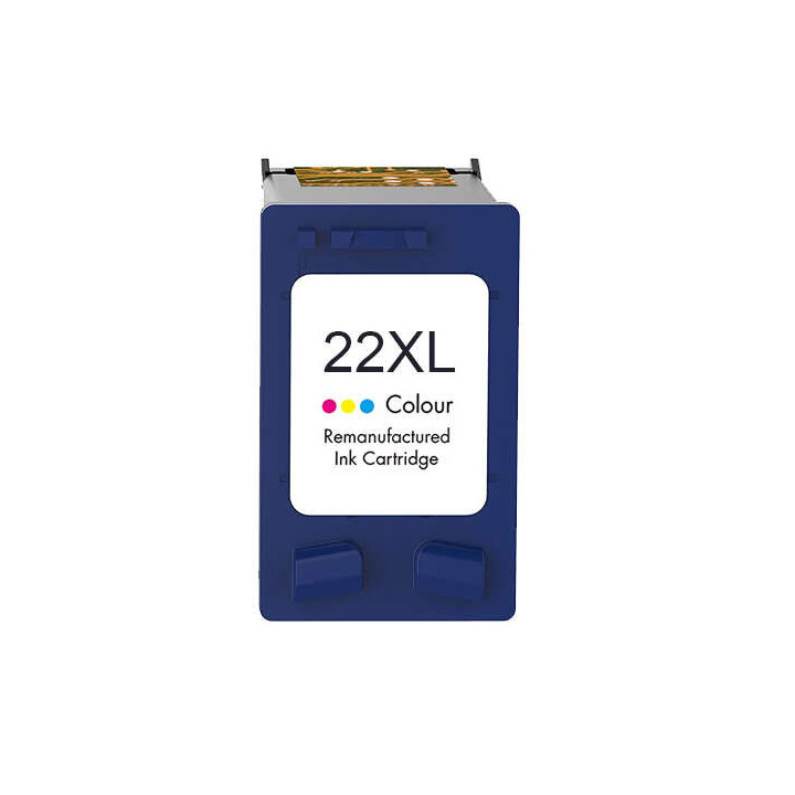 HP 22XL Color Cartucho de Tinta Remanufacturado - Reemplaza C9352AE/C9352CE