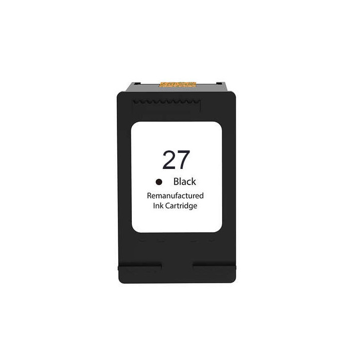 HP 27 Negro Cartucho de Tinta Remanufacturado - Reemplaza C8727AE