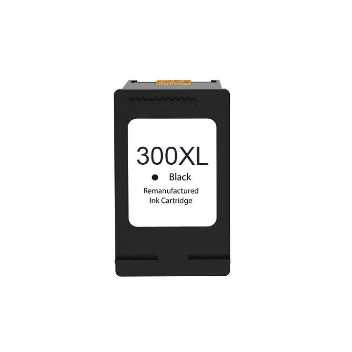 HP 300XL Negro Cartucho de Tinta Remanufacturado - Reemplaza CC641EE/CC640EE