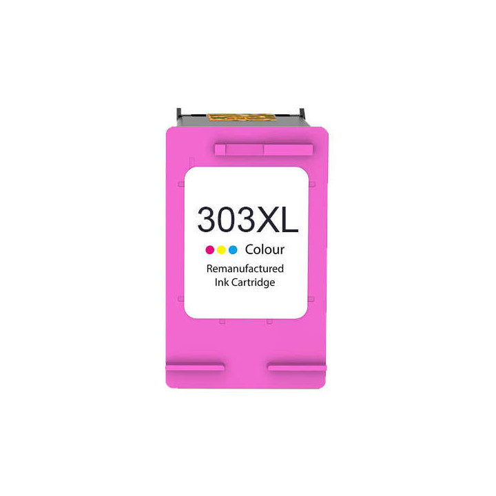 HP 303XL Color Cartucho de Tinta Remanufacturado - Reemplaza T6N03AE/T6N01AE