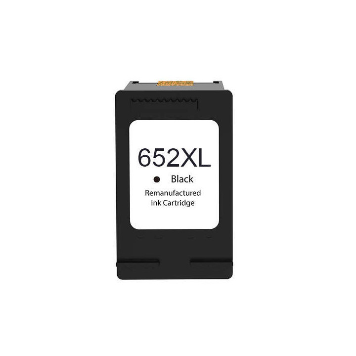 HP 652XL Negro Cartucho de Tinta Remanufacturado - Reemplaza F6V25AE