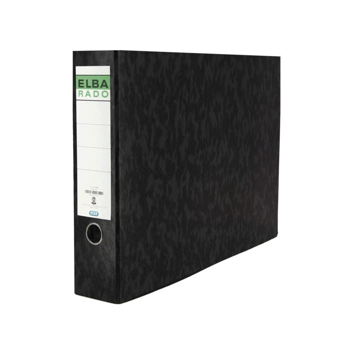 Elba Archivador Palanca Carton Compacto A3 Apaisado - Resistente y Duradero - Tamaño A3 Apaisado - Ideal para Organizar Docume