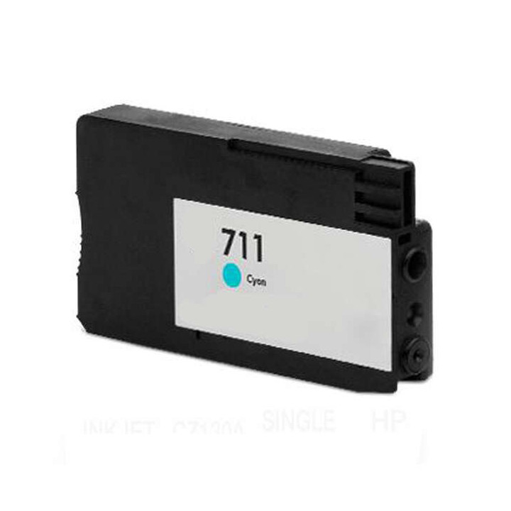 HP 711 Cyan Cartucho de Tinta Generico - Reemplaza CZ130A