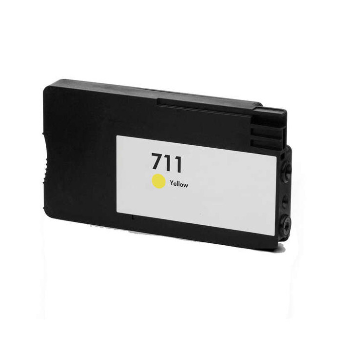 HP 711 Amarillo Cartucho de Tinta Generico - Reemplaza CZ132A