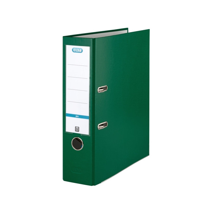 Elba Archivador Palanca Rado Top A4 - Resistente y Duradero - Capacidad para 80mm de Documentos - Tamaño A4 - Color Verde