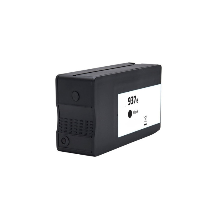 HP 937e XL Negro Cartucho de Tinta Pigmentada Generico - Reemplaza 4S6W9NE/4S6W5NE