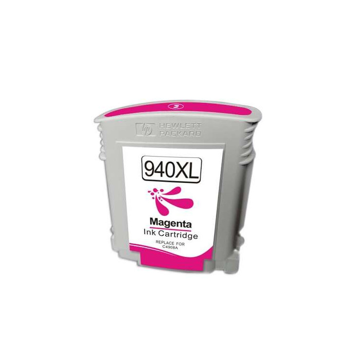 HP 940XL Magenta Cartucho de Tinta Generico - Reemplaza C4908AE