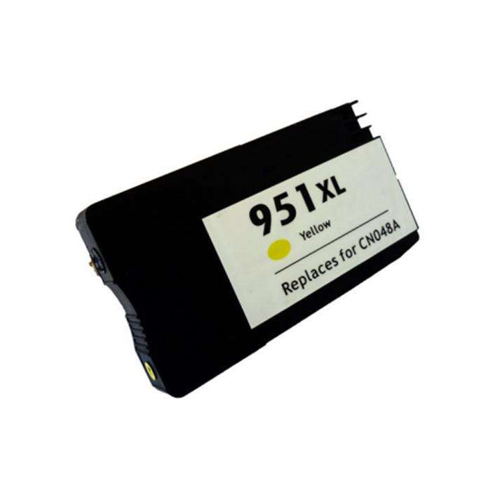 HP 951XL Amarillo Cartucho de Tinta Generico - Reemplaza CN048AE/CN052AE