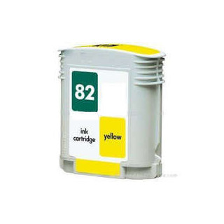 HP 82 Amarillo Cartucho de Tinta Generico - Reemplaza C4913A