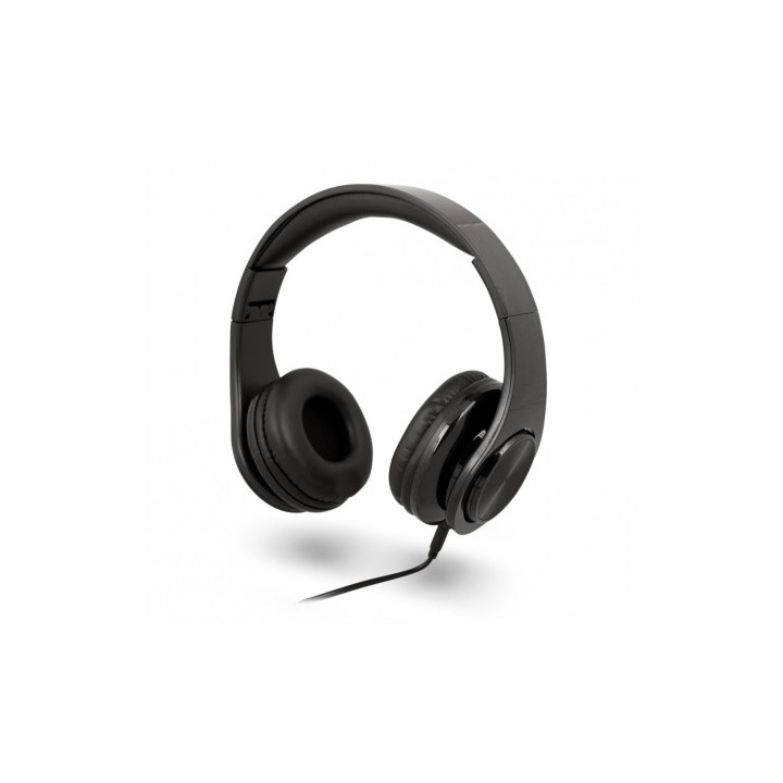 Urban Factory Movee Auriculares Supraaurales de Diadema - Microfono Incorporado - Color Negro