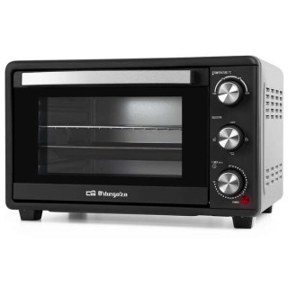 Orbegozo HO 255 Horno Electrico Multifuncion - Capacidad 25L - Potencia 1500W - Selector de Temperatura 100º-230º - Temporiza