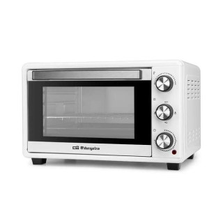 Orbegozo HO 258 Horno Electrico Multifuncion - Capacidad 25L - Potencia 1500W - Selector de Temperatura 100ºc a 230ºc - Tempo