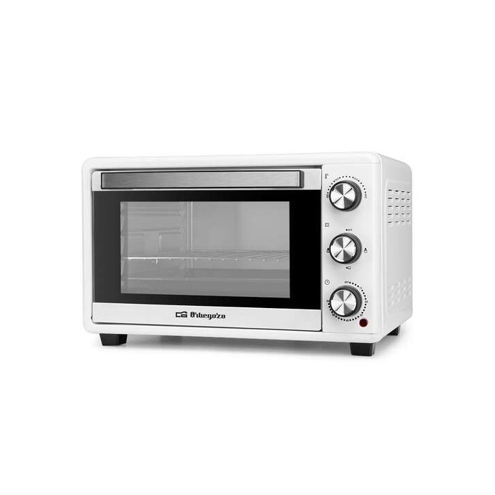 Orbegozo HO 258 Horno Electrico Multifuncion - Capacidad 25L - Potencia 1500W - Selector de Temperatura 100ºc a 230ºc - Tempo