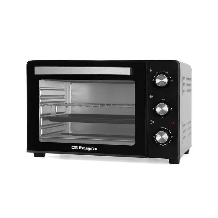 Orbegozo HO 300 Horno Electrico Multifuncion - Potente y Versatil para Asar y Hornear - Capacidad de 30 Litros - Sistema de Cal
