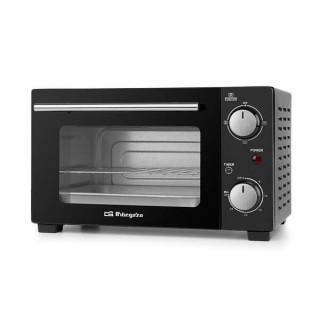 Orbegozo HO 985 Horno Electrico Multifuncion Potencia 800W - Capacidad 10L - Selector de Calor Superior - Inferior o Simultaneo
