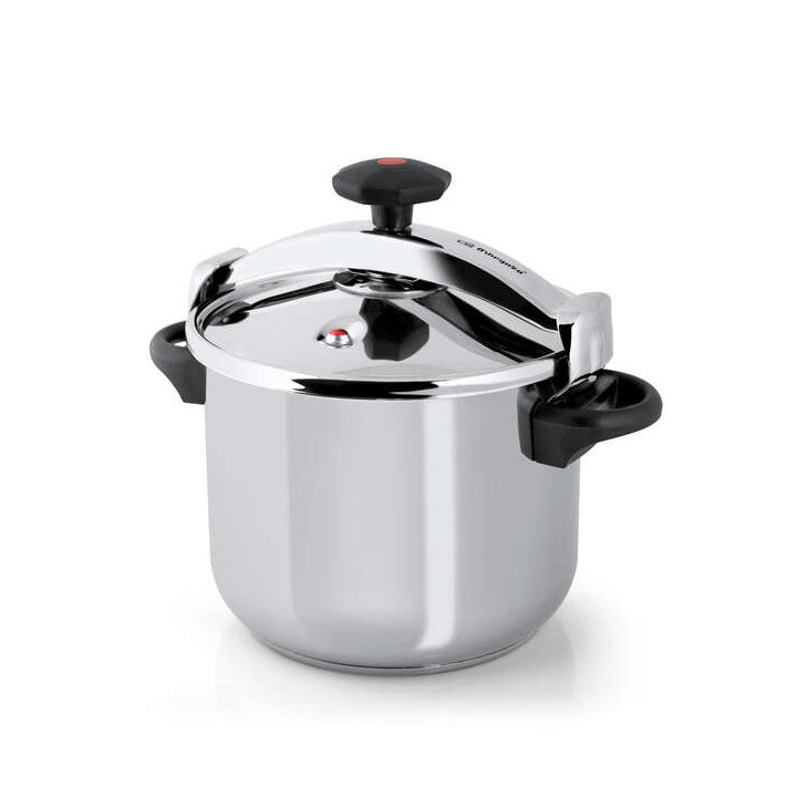 Orbegozo HPL 6070 Olla a Presion Clasica - Tecnologia y Seguridad Garantizadas - Sistema de Cierre Progresivo - Triple Segurida