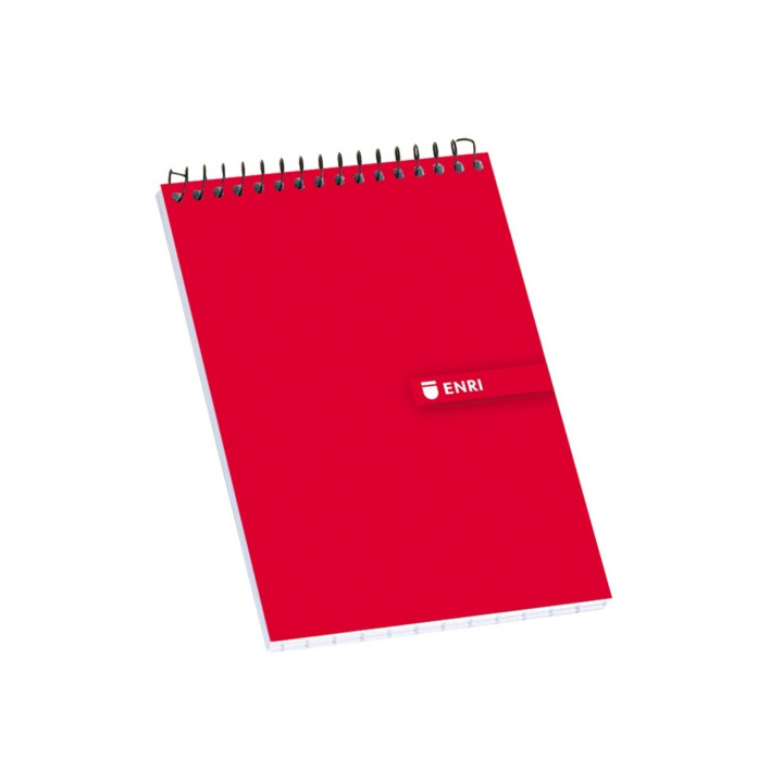 Enri Bloc Espiral 80 Hojas Cuadricula 4x4mm - Tamaño 16º - Resistente Tapa Dura