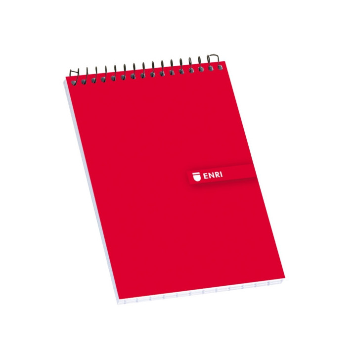 Enri Bloc Espiral 80 Hojas Cuadricula 4x4mm - Tamaño 8º - Resistente Tapa Dura