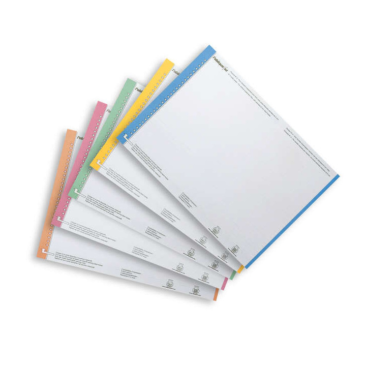 Elba Bristol Hoja 10 Etiquetas para Carpeta Colgante N°0 - Resistente - Tamaño Adecuado - Colores Surtidos