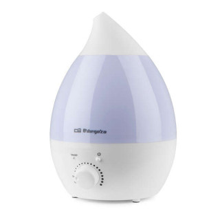 Orbegozo HU 2013 a Humidificador de Vapor Frio - Purifica el Aire - Regula la Humedad y Cuida tu Piel - Luces de Siete Colores
