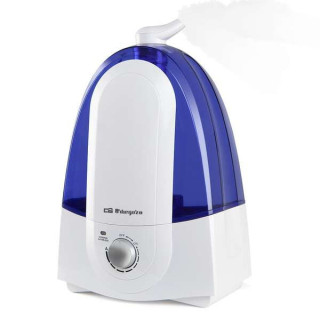 Orbegozo HU 2050 Humidificador Ultrasonico - Regula Humedad y Purifica el Aire - Silencioso - Vapor Frio - Autonomia 17H - Capa