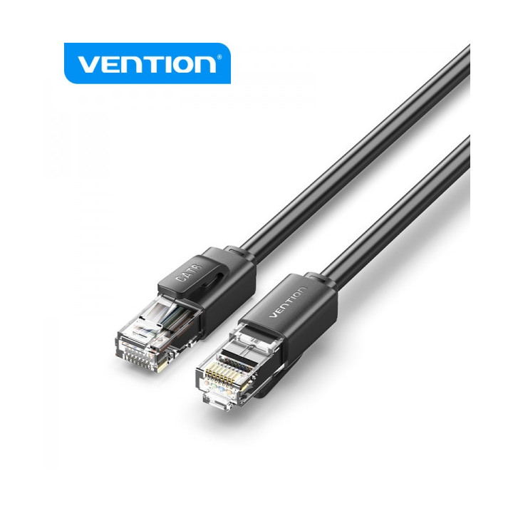 Vention Cable de Red Cat6 UTP Patch - 0.5m - Color Negro