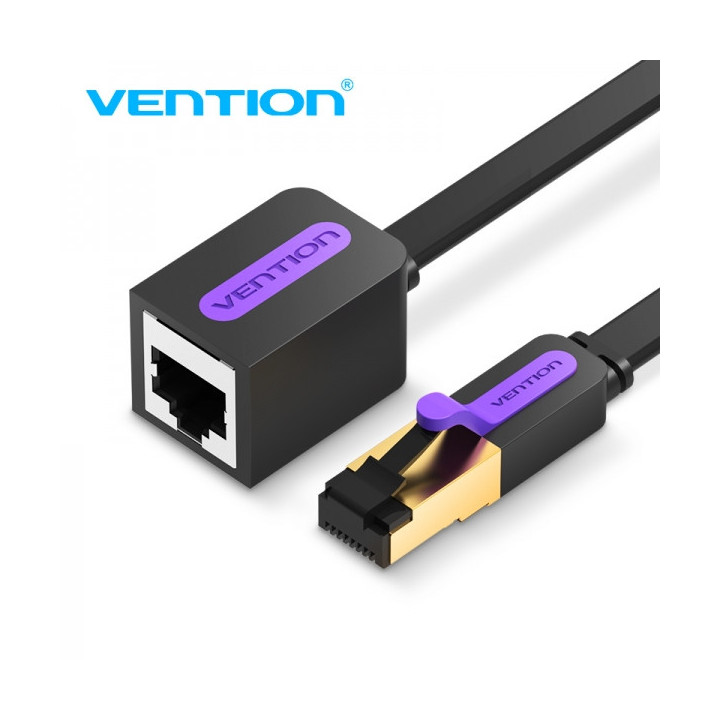 Vention Cable Alargador de Red UTP RJ45 Cat.7 - 10m - Color Negro