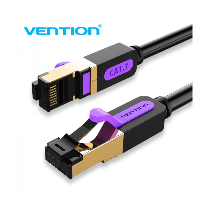 Vention Cable de Red SFTP RJ45 Cat.7 - 1.5m - Color Negro
