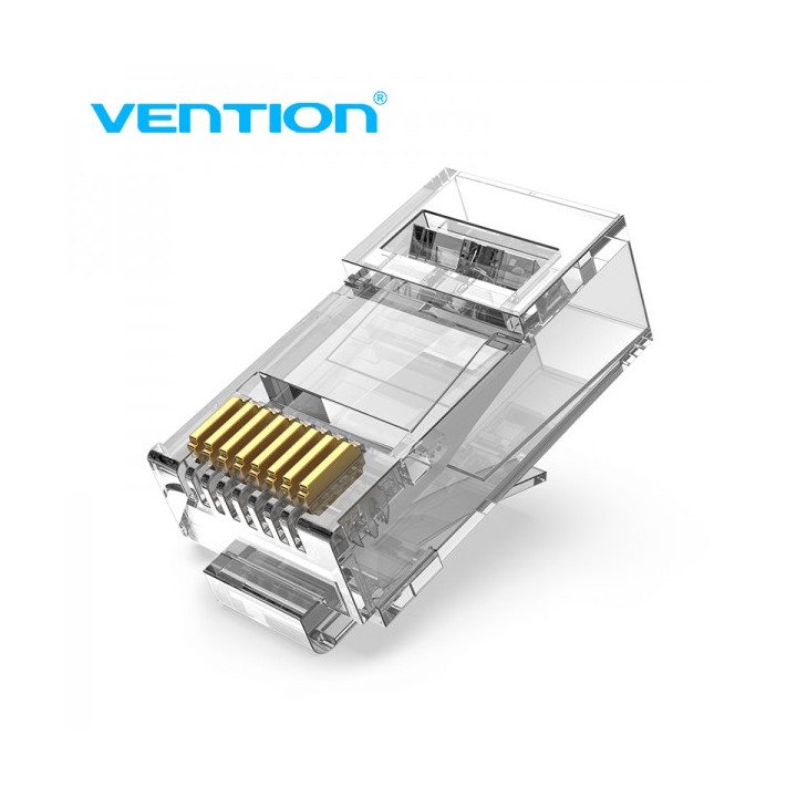 Vention Pack de 10 Conectores de Red UTP RJ45 Cat.6A