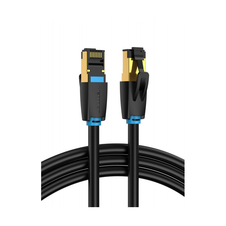 Vention Cable de Red SFTP RJ45 Cat.8 - 1.5m - Color Negro