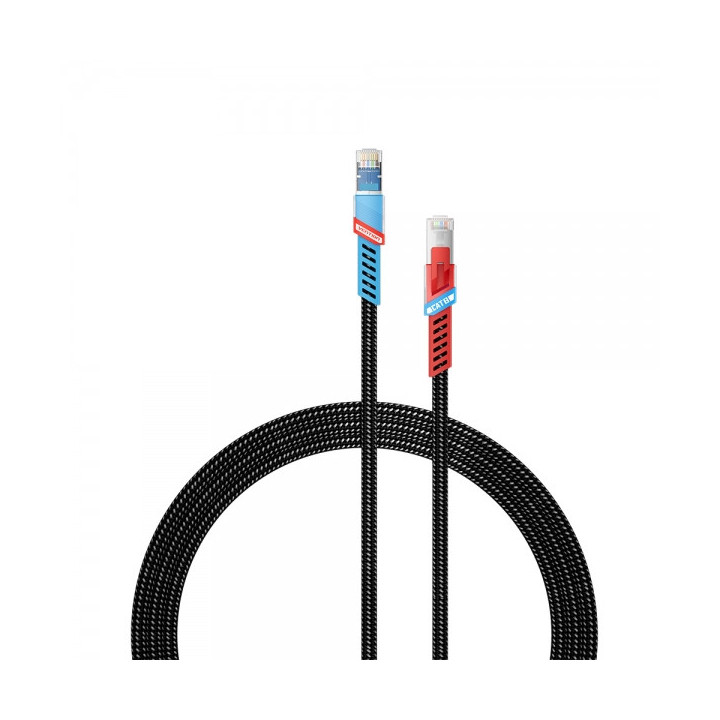Vention Cable de Red SFTP Cat.8 Gaming - 1m - Color Negro